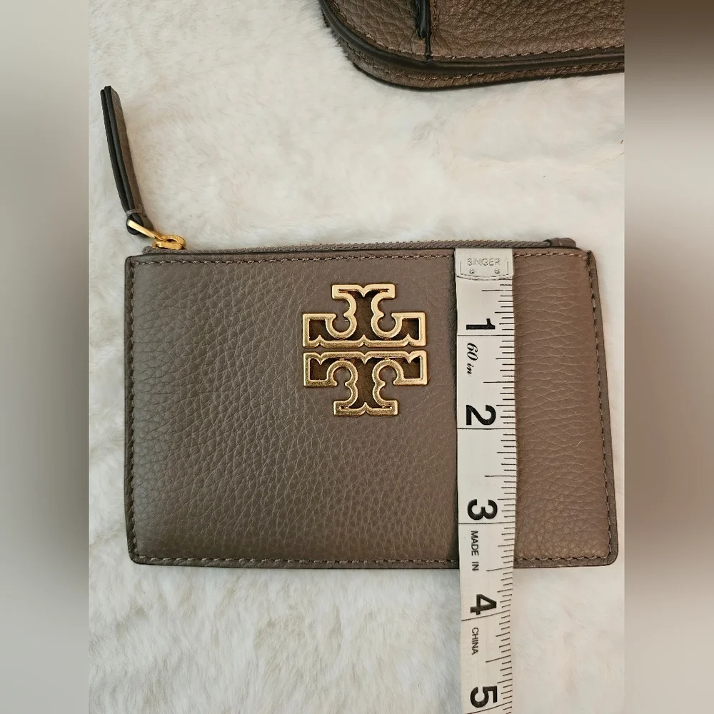 BRAND NEW! TORY BURCH BRITTEN ADJUSTABLE SHOULDER/CROSSBODY BAG & CARD CASE BUND - Picture 16 of 16